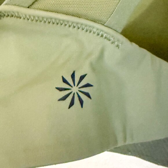 Athleta Advance Sports Bra 36DD Green High Support Racerback Athleisurecore - Picture 4 of 7